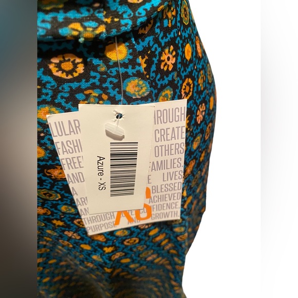 ❤️ 2 for $19 | LuLaRoe Azure Mini Fit and Flare Skirt | XS, NWT - Picture 3 of 4
